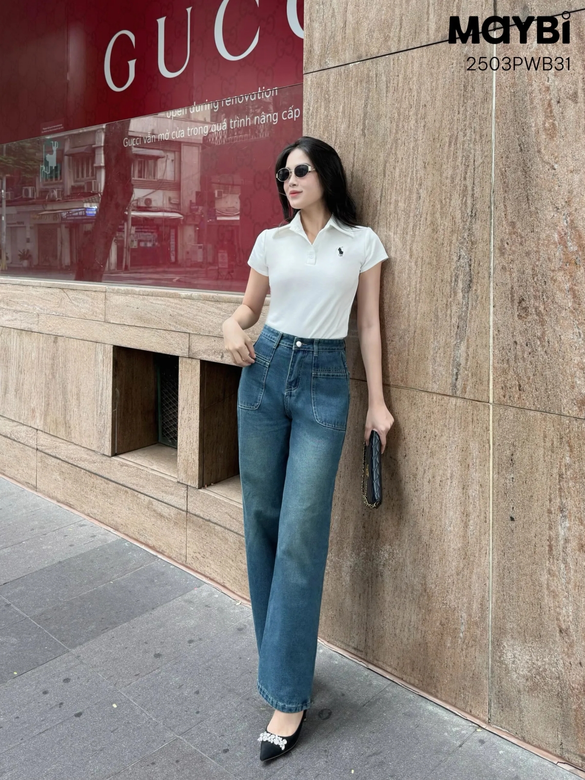 Lee Young Ae l&agrave;m b&ugrave;ng nổ phong c&aacute;ch "thảnh thơi" kiểu mới: Sơ mi kẻ sọc + quần jeans + t&oacute;c đu&ocirc;i ngựa thấp, vừa sang vừa trẻ ra cả chục tuổi- Ảnh 10.