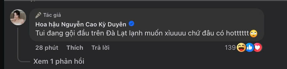 Động th&aacute;i n&oacute;ng của Hoa hậu Kỳ Duy&ecirc;n- Ảnh 4.
