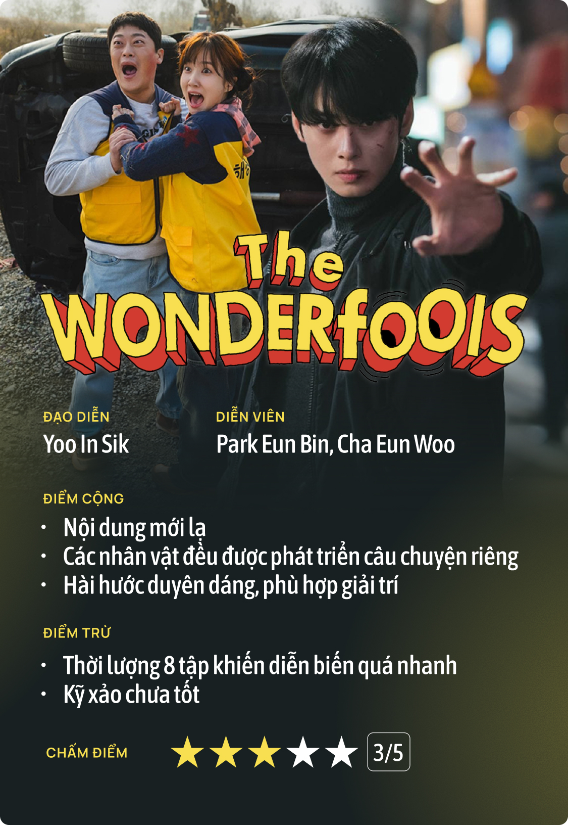 The Wonderfools: Biệt đội si&ecirc;u anh h&ugrave;ng &ldquo;b&aacute;o đời&rdquo; nhất m&agrave;n ảnh, cứu thế giới m&agrave; như đi tấu h&agrave;i- Ảnh 7.