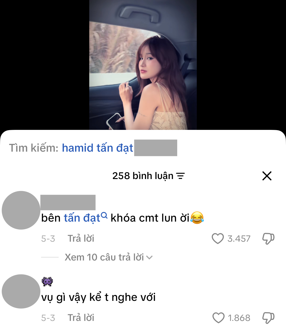 Loạt TikToker Nguyễn T&ocirc; Tấn Đạt, H&agrave; Mid, Mơ Đi Xuyến c&ugrave;ng l&ecirc;n hot search v&igrave; 1 từ kho&aacute; g&acirc;y ch&uacute; &yacute;: 2 người đ&atilde; "biến mất" khỏi MXH - Ảnh 6.
