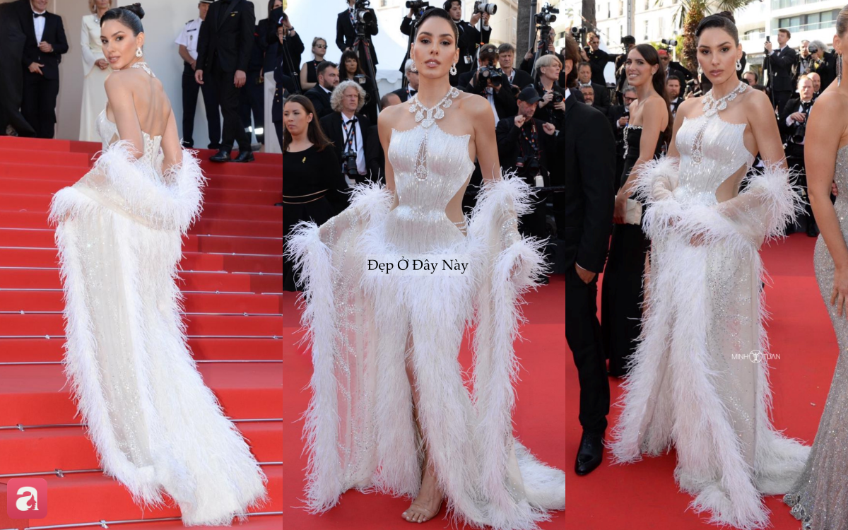 D&agrave;n hoa hậu quốc tế mang thiết kế Việt l&ecirc;n thảm đỏ Cannes: Thời trang Việt ng&agrave;y c&agrave;ng ghi dấu to&agrave;n cầu- Ảnh 7.