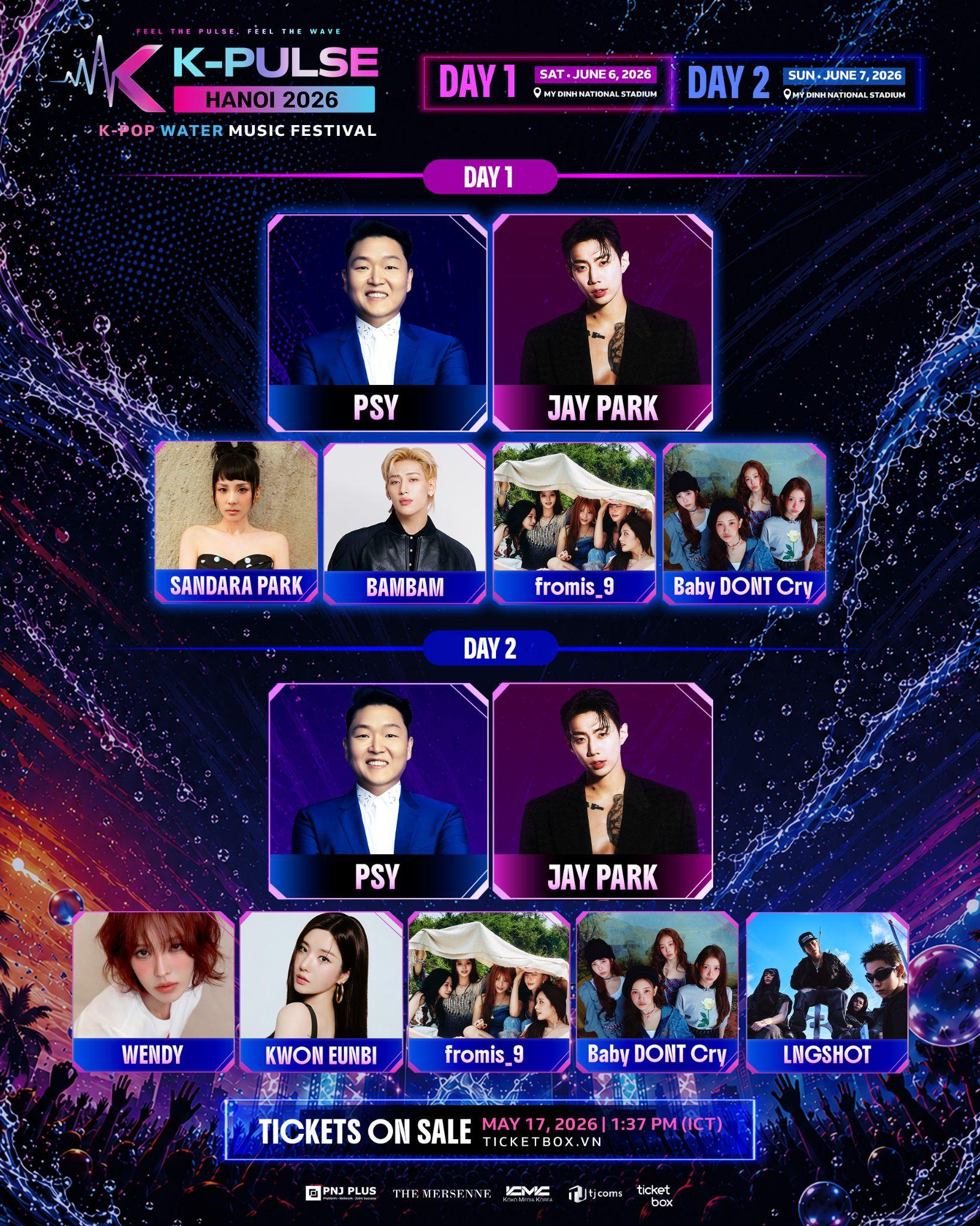 K-PULSE HANOI 2026 ch&iacute;nh thức khởi động: Đại nhạc hội K-pop quy tụ d&agrave;n nghệ sĩ đ&igrave;nh đ&aacute;m tại H&agrave; Nội - Ảnh 2.
