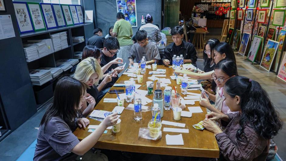 Check-in không gian nghệ thuật Anime tiên phong tại Việt Nam - Ảnh 6. Check-in không gian nghệ thuật Anime tiên phong tại Việt Nam - Ảnh 6.