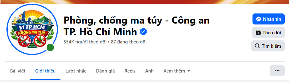 Chuy&ecirc;n &aacute;n g&acirc;y &ldquo;b&atilde;o&rdquo; MXH, fanpage Ph&ograve;ng, chống ma t&uacute;y - C&ocirc;ng an TP.HCM tăng th&ecirc;m 217.000 người theo d&otilde;i- Ảnh 2.
