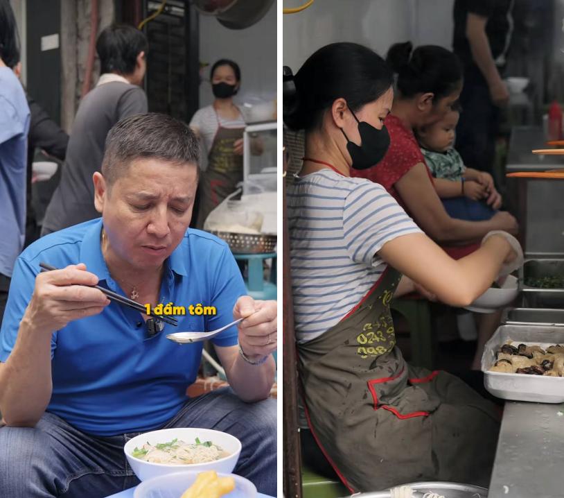 H&agrave;ng m&igrave; vằn thắn &ldquo;chảnh&rdquo; hơn 40 năm được NSƯT Ch&iacute; Trung m&ecirc; mẩn: Xin th&ecirc;m thịt, x&aacute; x&iacute;u thoải m&aacute;i nhưng nhất quyết kh&ocirc;ng cho th&ecirc;m nước d&ugrave;ng- Ảnh 2.