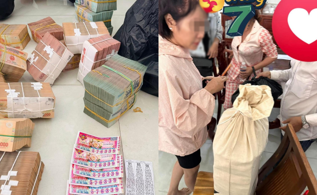 Lấy 80 ngh&igrave;n cuối c&ugrave;ng mua v&eacute; số, thanh ni&ecirc;n v&aacute;c bao tải đi nhận thưởng: Chủ đại l&yacute; h&eacute; lộ chi tiết bất ngờ- Ảnh 1.