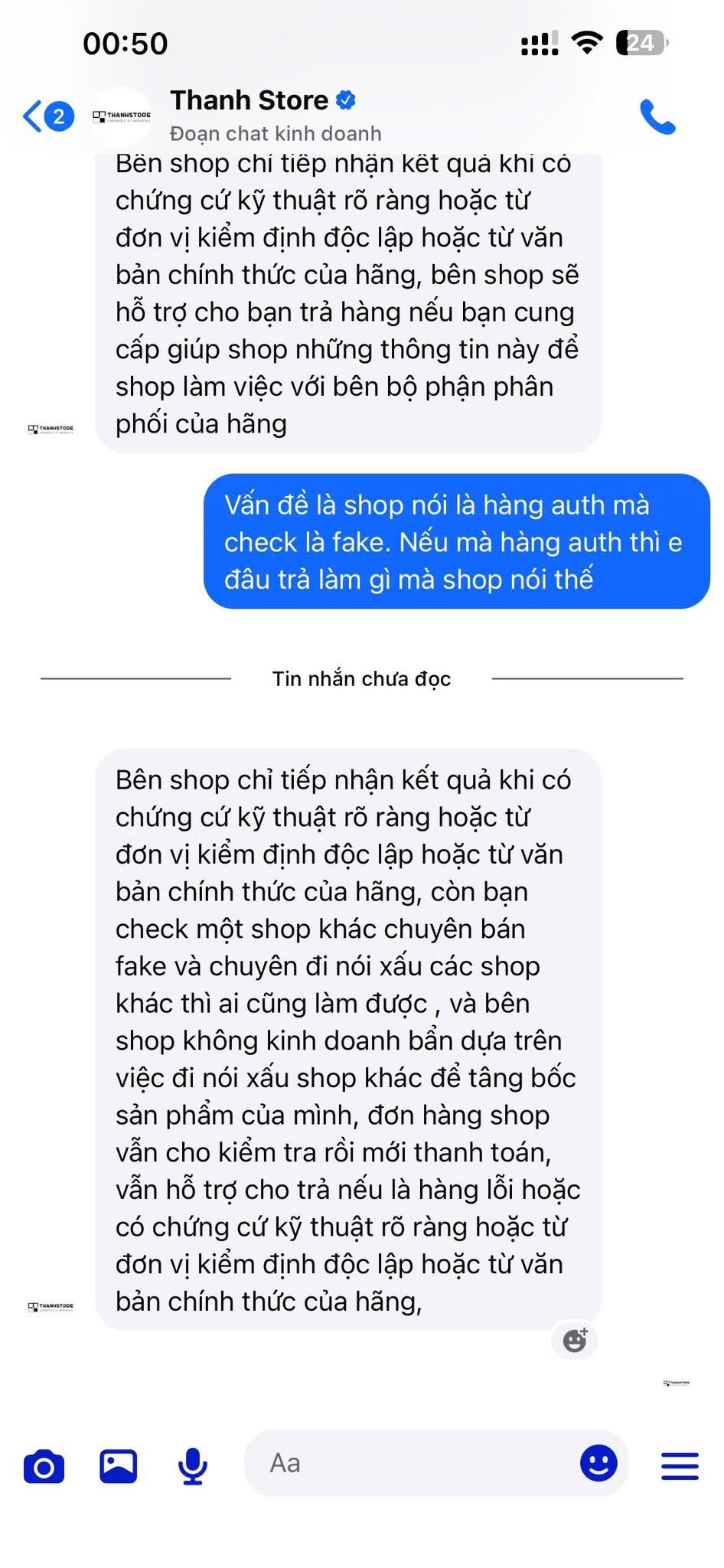 Thanh Store - shop gi&agrave;y vừa bị n&ecirc;u t&ecirc;n tr&ecirc;n trang Th&ocirc;ng Tin Ch&iacute;nh Phủ từng bị cộng đồng chơi sneaker tố "văn vở" ra sao?- Ảnh 7.