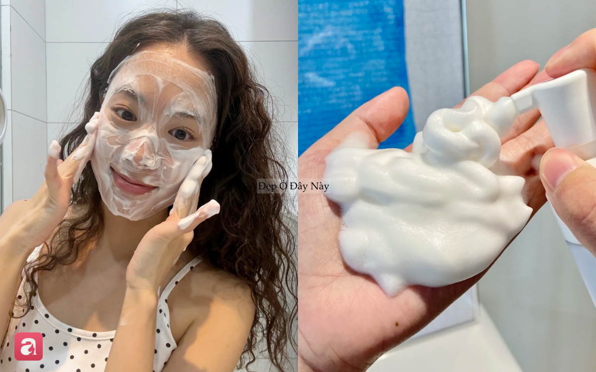 Sau nhiều năm, t&ocirc;i nhận ra sữa rửa mặt tạo bọt sẵn rất l&yacute; tưởng v&igrave; gi&uacute;p da "dễ thở" hơn mỗi ng&agrave;y- Ảnh 1.