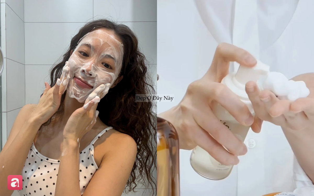 Sau nhiều năm, t&ocirc;i nhận ra sữa rửa mặt tạo bọt sẵn rất l&yacute; tưởng v&igrave; gi&uacute;p da "dễ thở" hơn mỗi ng&agrave;y- Ảnh 4.