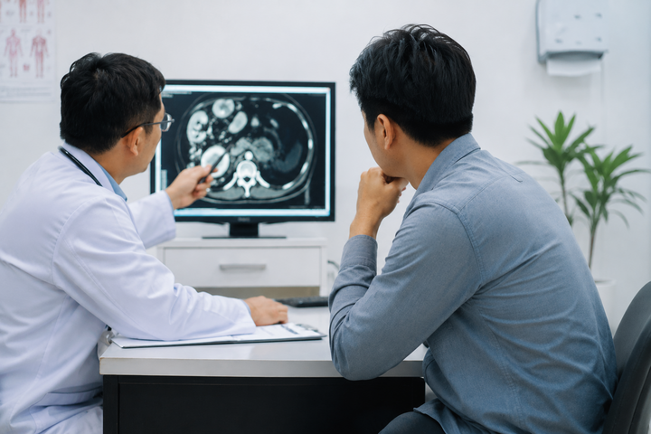 Sợ đi kh&aacute;m bệnh, nam c&ocirc;ng nh&acirc;n b&agrave;ng ho&agrave;n nhận tin mắc ung thư- Ảnh 1.