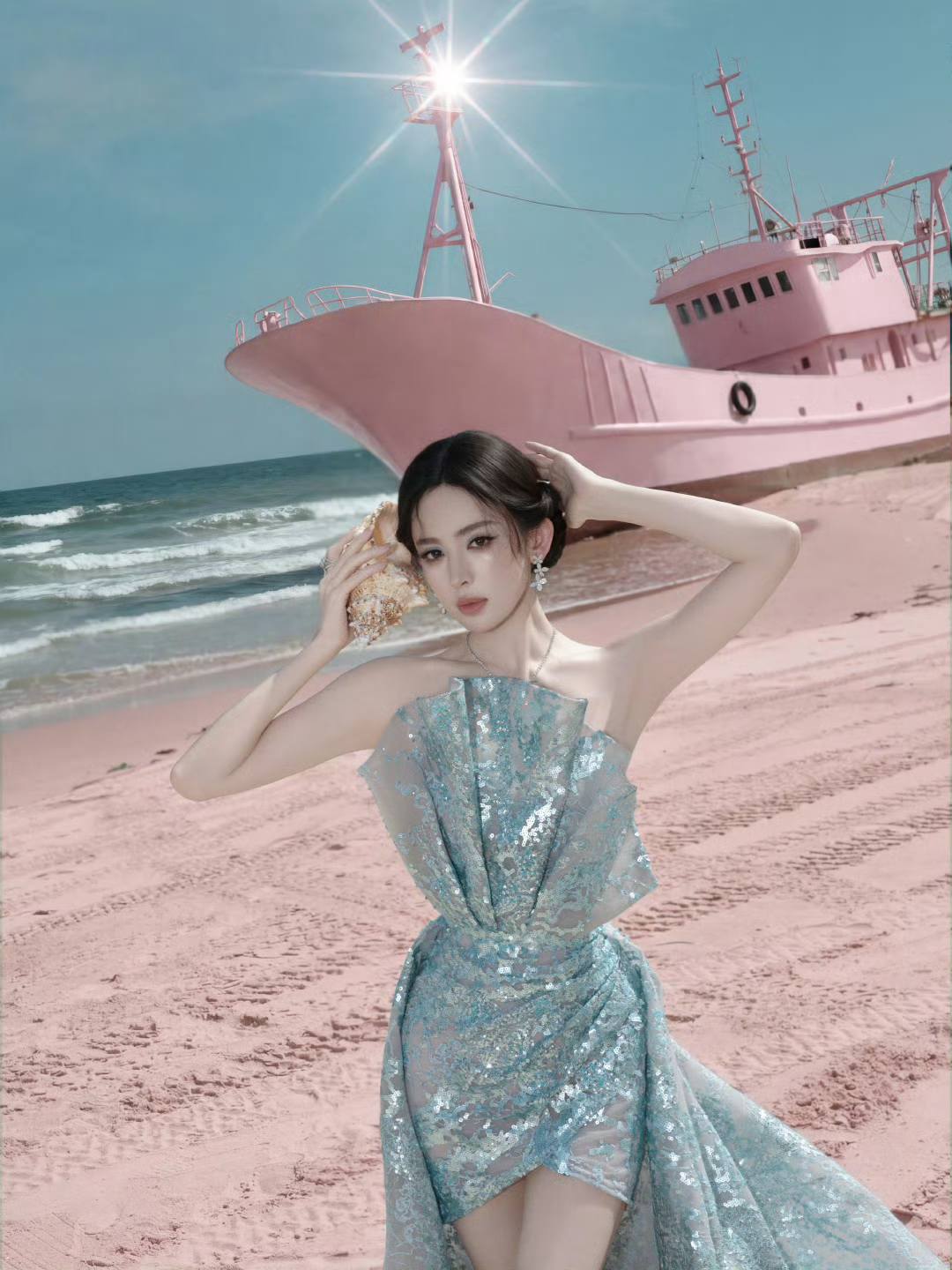 "Bảo vật nhan sắc" Trung Quốc đi event c&ograve;n s&aacute;ng hơn cả trang sức, visual xứng với đẳng cấp minh tinh- Ảnh 7.