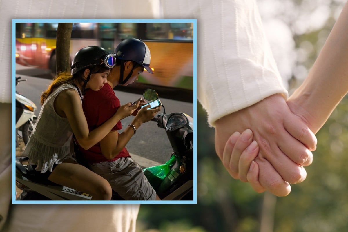 Y&ecirc;u đương ra tiền: C&aacute;c cặp đ&ocirc;i k&eacute;o nhau đi l&agrave;m shipper, địa điểm hẹn h&ograve; chuyển từ qu&aacute;n c&agrave; ph&ecirc;, nh&agrave; h&agrave;ng ra&hellip; ngo&agrave;i đường- Ảnh 1.