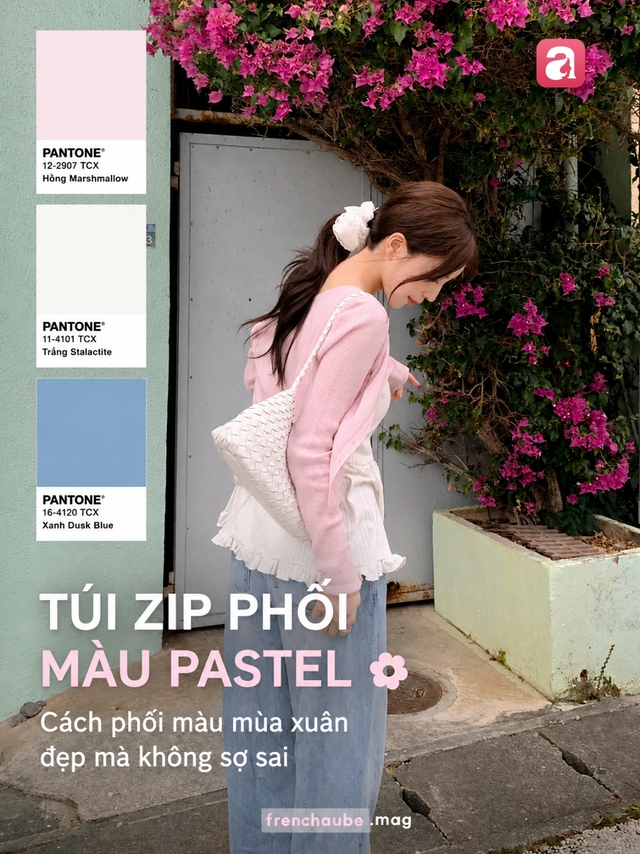 Phụ nữ H&agrave;n mặc đẹp kh&ocirc;ng hẳn nhờ đồ đắt tiền, b&iacute; quyết nằm ở c&aacute;ch phối m&agrave;u- Ảnh 1.