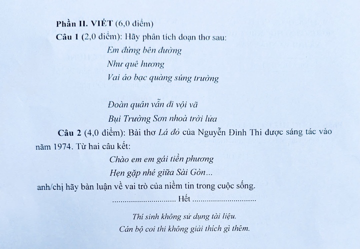 Đề Văn lớp 10 trường chuy&ecirc;n g&acirc;y tranh c&atilde;i, chuy&ecirc;n gia chỉ ra điểm bất hợp l&yacute;- Ảnh 3.