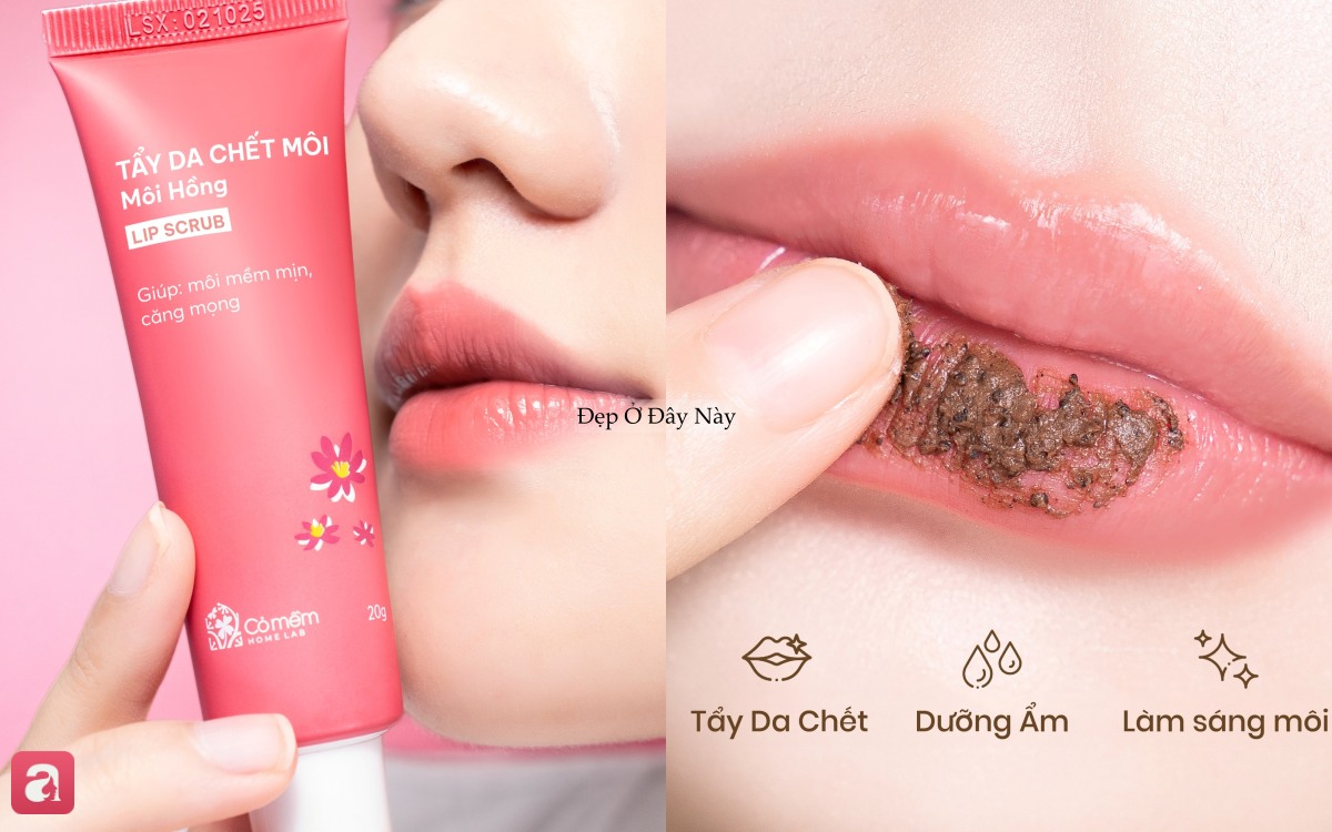 5 tẩy da chết m&ocirc;i "made in Vietnam" vừa dưỡng mềm mịn vừa l&agrave;m hồng m&ocirc;i tự nhi&ecirc;n- Ảnh 4.