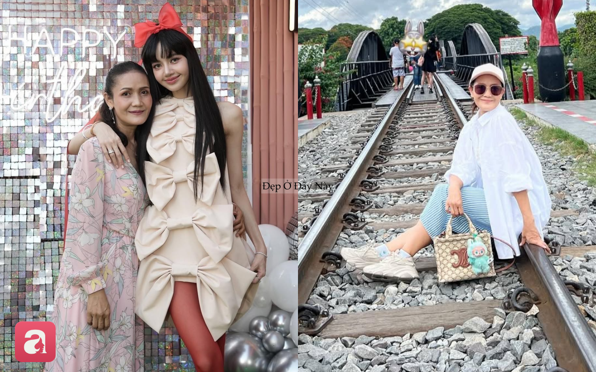 Style trẻ trung, ngập tr&agrave;n h&agrave;ng hiệu của mẹ Lisa ở tuổi U60- Ảnh 3.