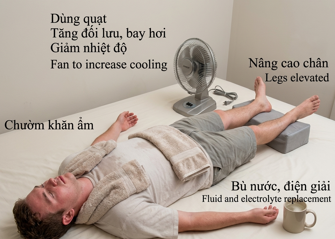 Nắng n&oacute;ng gay gắt: Những dấu hiệu sớm của sốc nhiệt, say nắng - Ảnh 3.
