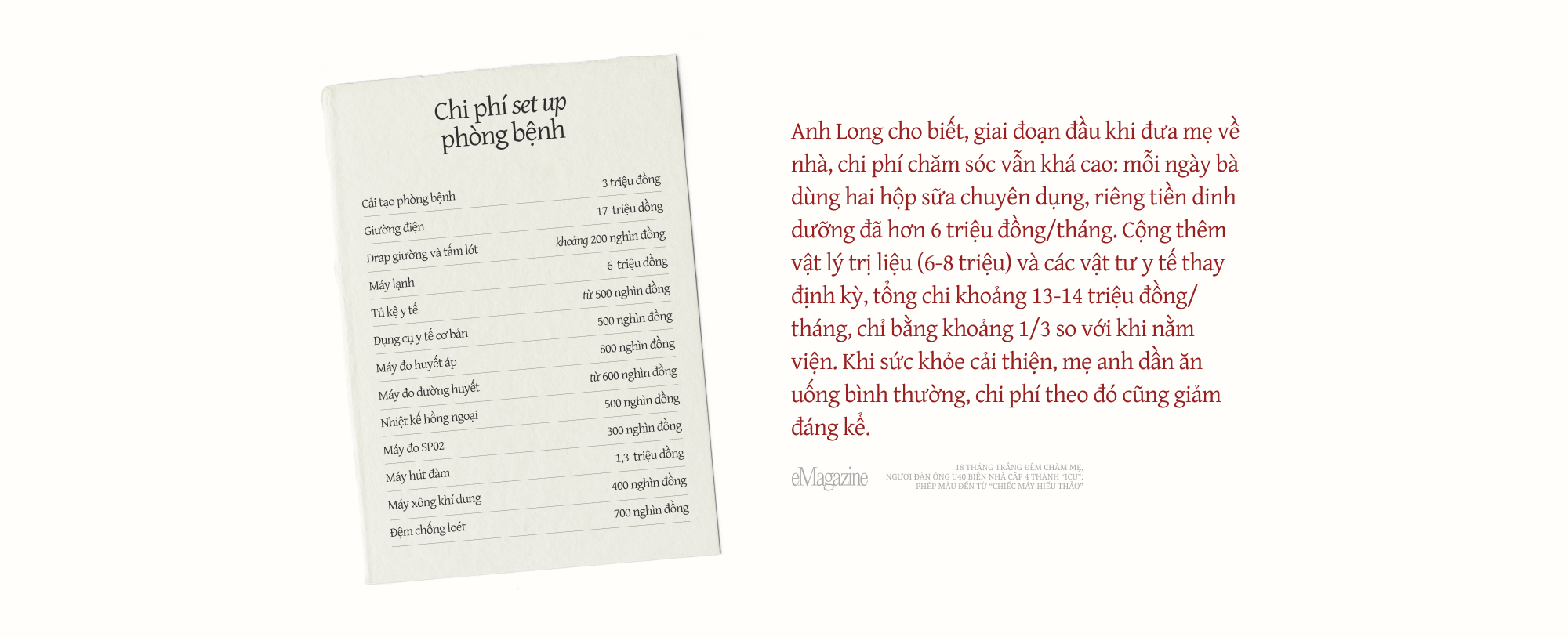 18 th&aacute;ng trắng đ&ecirc;m chăm mẹ, người đ&agrave;n &ocirc;ng U40 biến nh&agrave; cấp 4 th&agrave;nh ph&ograve;ng ICU: Ph&eacute;p m&agrave;u đến từ "chiếc m&aacute;y hiếu thảo"- Ảnh 20.