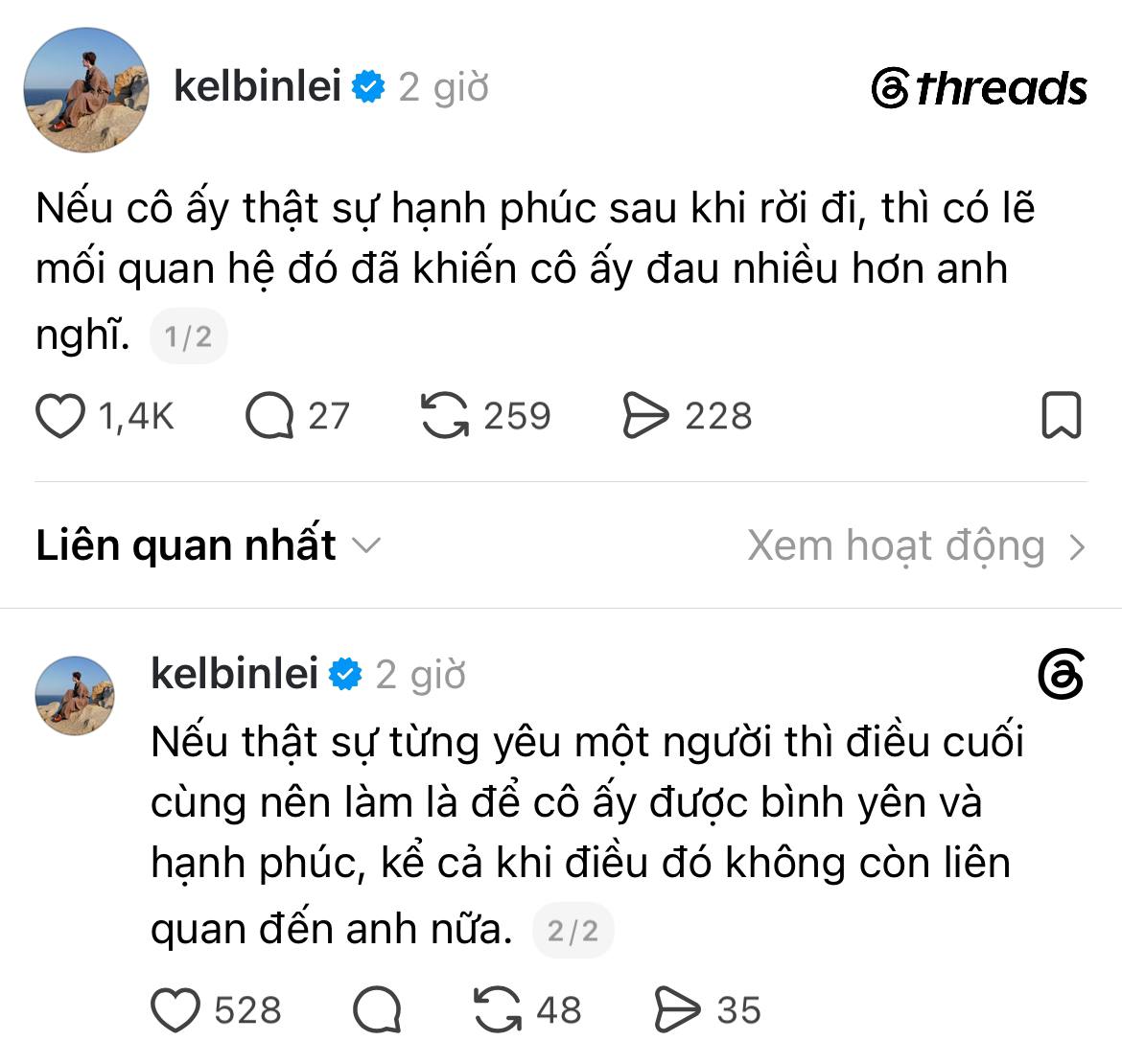 Bạn th&acirc;n T&oacute;c Ti&ecirc;n: "Nếu c&ocirc; ấy hạnh ph&uacute;c khi rời đi th&igrave; mối quan hệ đ&oacute; đau nhiều hơn anh nghĩ"- Ảnh 1.