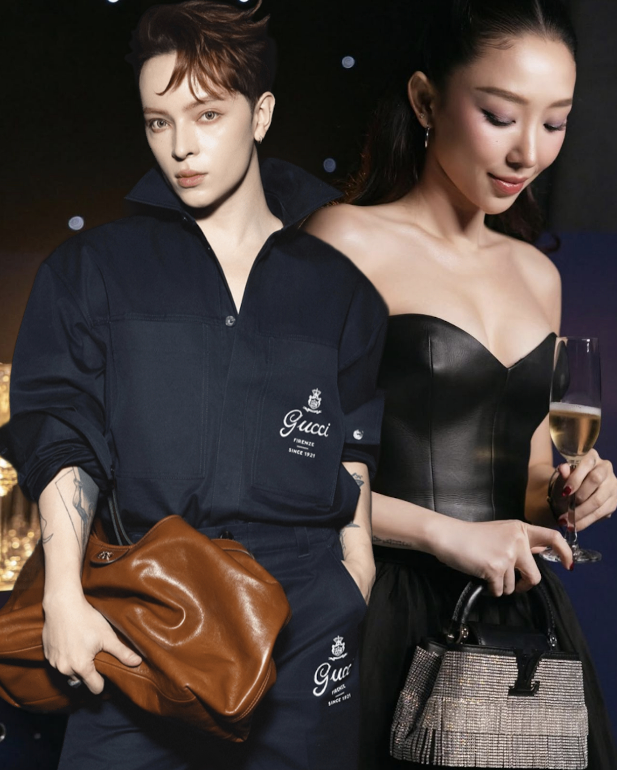 T&oacute;c Ti&ecirc;n v&agrave; Kelbin Lei: Vừa th&acirc;n vừa đỉnh, rủ nhau l&ecirc;n cả Vogue- Ảnh 1.