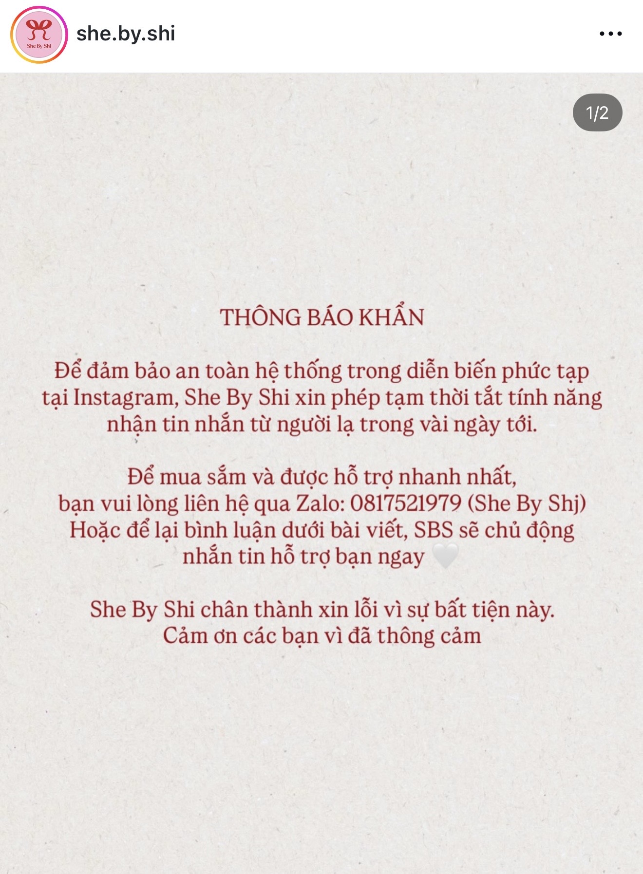 Th&ocirc;ng b&aacute;o khẩn cấp từ h&agrave;ng loạt local brand Việt tiếng tăm- Ảnh 5.