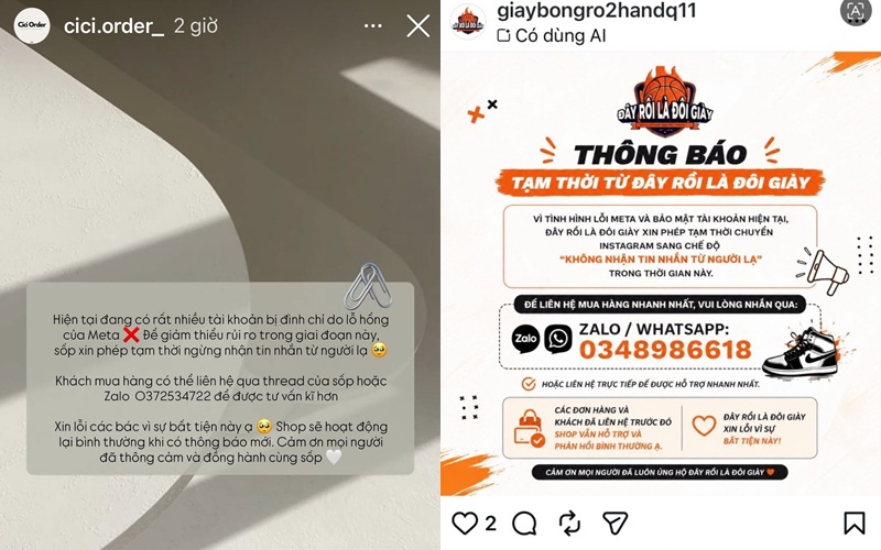 H&agrave;ng loạt brand "đ&oacute;ng cửa" tr&ecirc;n Instagram: Chuyện g&igrave; đang xảy ra?- Ảnh 2.