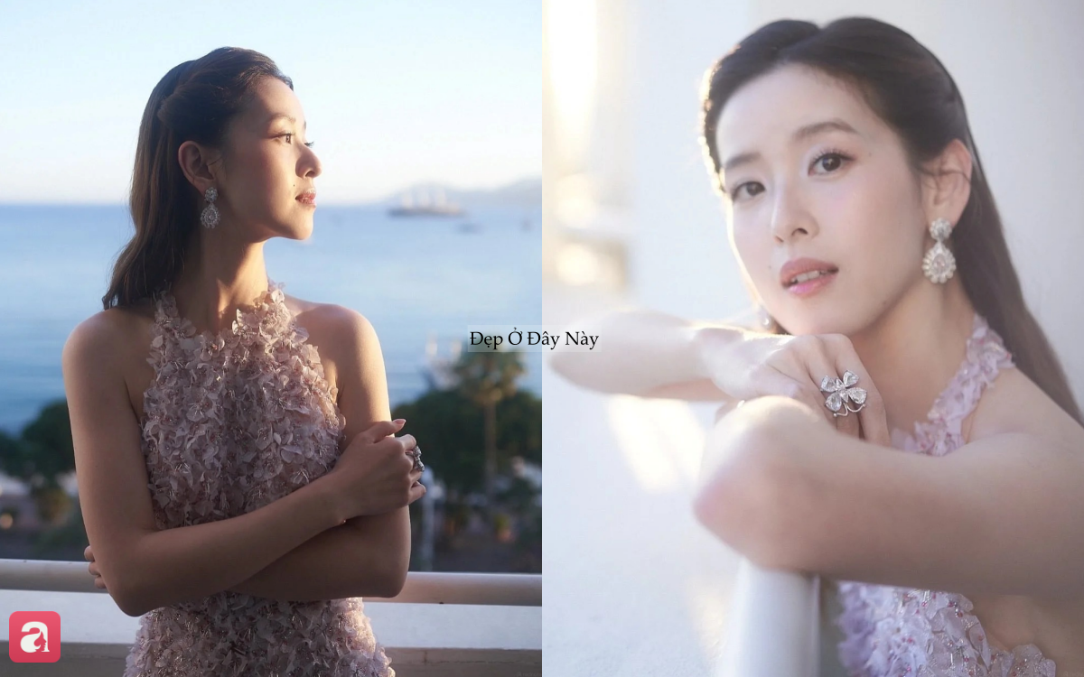 Nỗ lực tho&aacute;t m&aacute;c "vợ tỷ ph&uacute;", Chương Trạch Thi&ecirc;n xuất hiện như minh tinh tại Cannes- Ảnh 6.