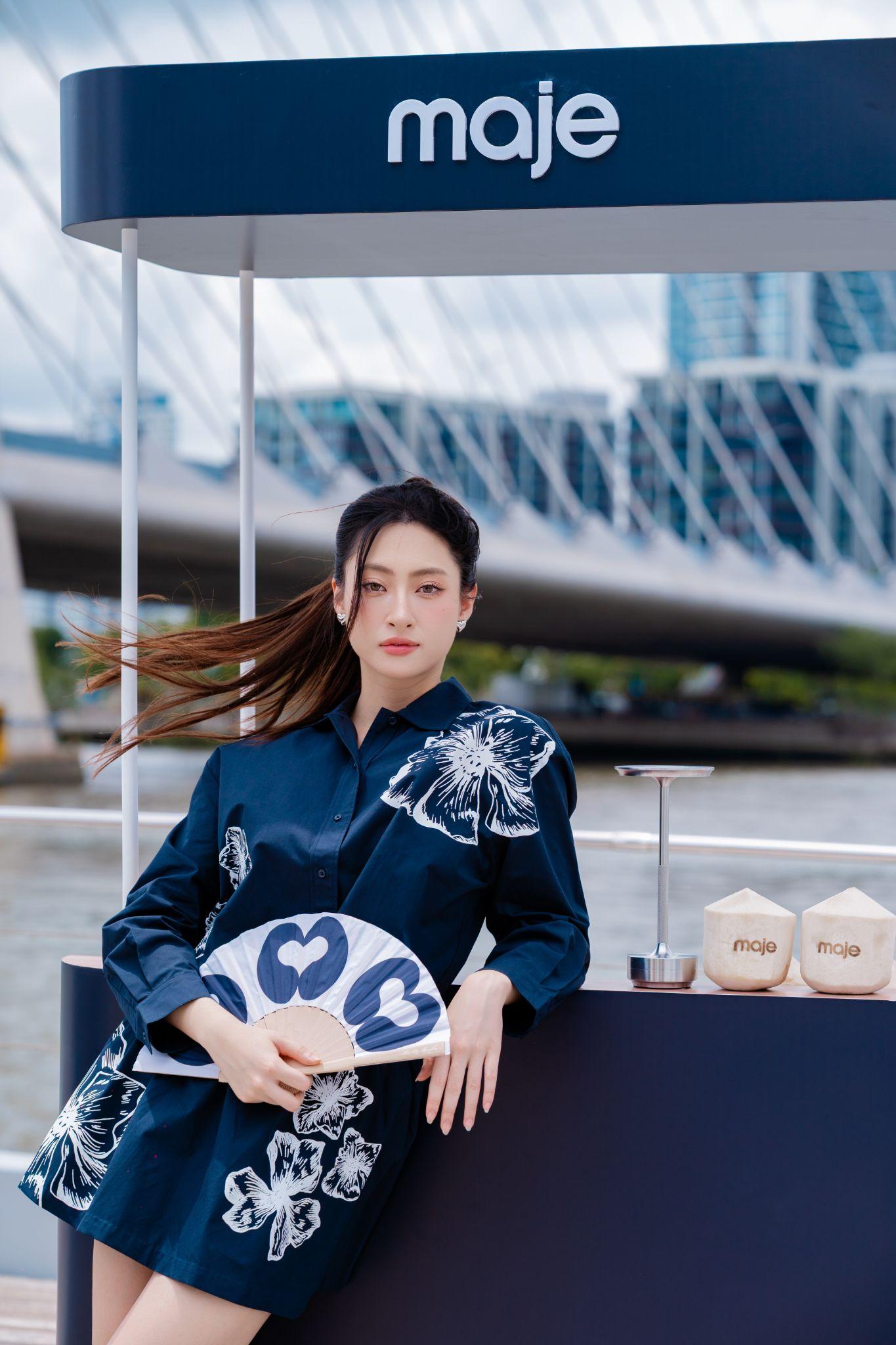 Maje cùng dàn IT girl đón Xuân - Hè 2026 trên du thuyền - Ảnh 7. Maje cùng dàn IT girl đón Xuân - Hè 2026 trên du thuyền - Ảnh 7.