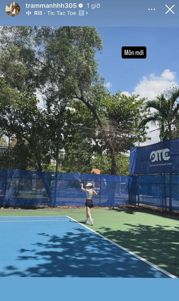 Ph&aacute;t hiện h&agrave;ng loạt mỹ nh&acirc;n Việt check-in trở lại tr&ecirc;n s&acirc;n tennis: M&ocirc;n thể thao của giới &ldquo;old money&rdquo; c&oacute; kh&aacute;c!- Ảnh 3.