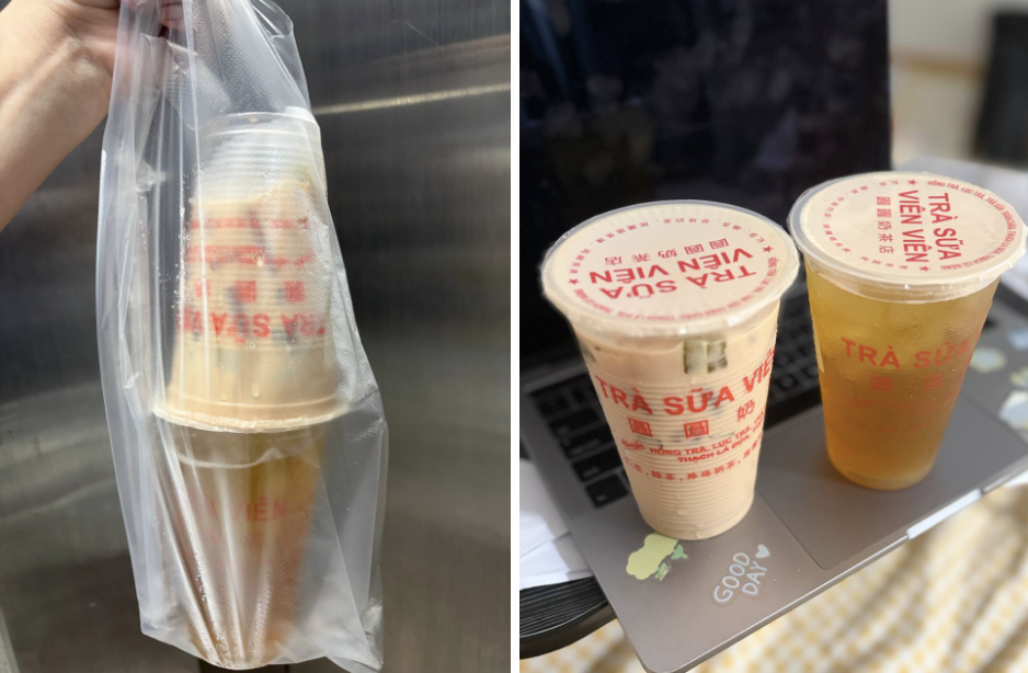 Trà sữa 7.000 đồng “đổ bộ” Hà Nội, trời nóng 40 độ khách vẫn xếp hàng mua- Ảnh 4. Trà sữa 7.000 đồng “đổ bộ” Hà Nội, trời nóng 40 độ khách vẫn xếp hàng mua- Ảnh 4.