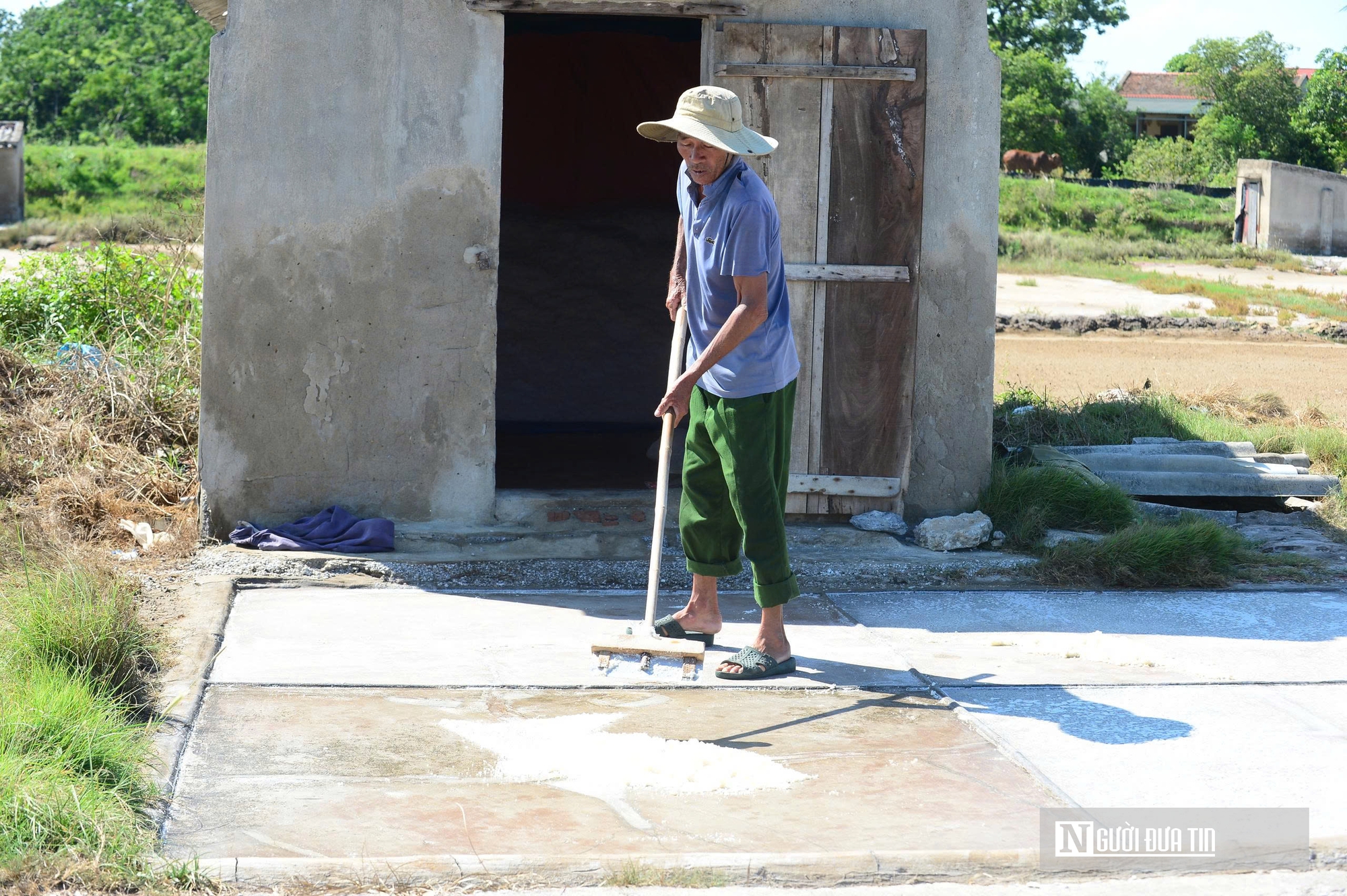Di&ecirc;m d&acirc;n "rang m&igrave;nh" dưới nắng 40 độ, đổi lấy hơn 200 ngh&igrave;n đồng mỗi ng&agrave;y- Ảnh 13.