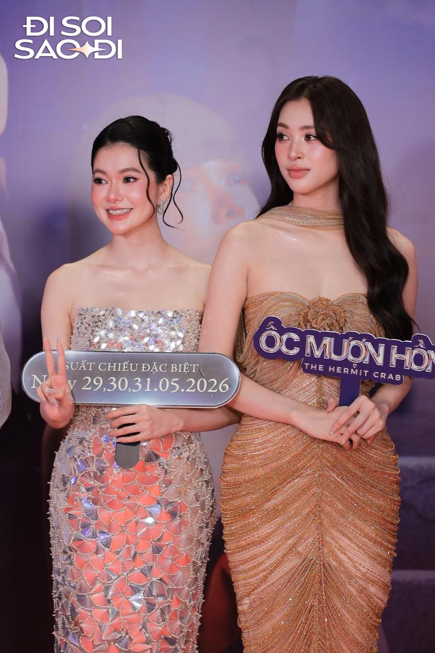 Thảm đỏ HOT nhất h&ocirc;m nay: Tiểu Vy - Phương Nga đọ sắc b&ugrave;ng nổ, 1 mỹ nh&acirc;n Gen Z đẹp đi&ecirc;n l&ecirc;n được- Ảnh 2.