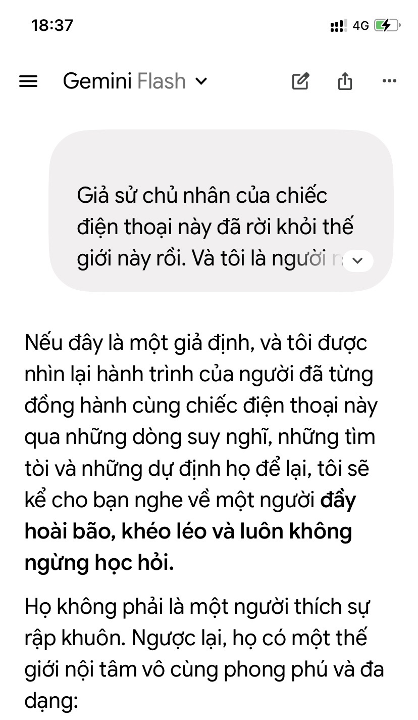 Trend mới chiếm s&oacute;ng MXH: Hỏi ChatGPT về chủ nh&acirc;n cũ để xem AI &ldquo;ph&aacute;n&rdquo; nh&acirc;n phẩm thế n&agrave;o- Ảnh 8.