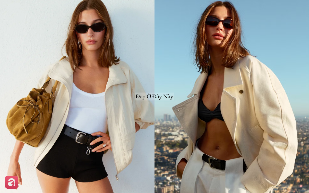 Một ng&agrave;y của Hailey Bieber chắc d&agrave;i hơn người thường: Vừa l&agrave;m mẹ vừa phủ s&oacute;ng mạng x&atilde; hội - Ảnh 2.