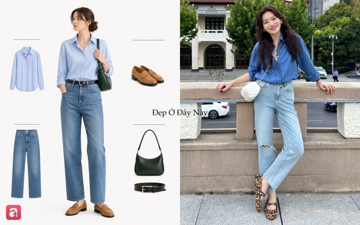 Chiếc sơ mi đa năng nhất với n&agrave;ng c&ocirc;ng sở: Mix kiểu g&igrave; cũng xinh v&agrave; quan trọng l&agrave; c&ograve;n gi&uacute;p "trẻ ra 5 tuổi"- Ảnh 5.