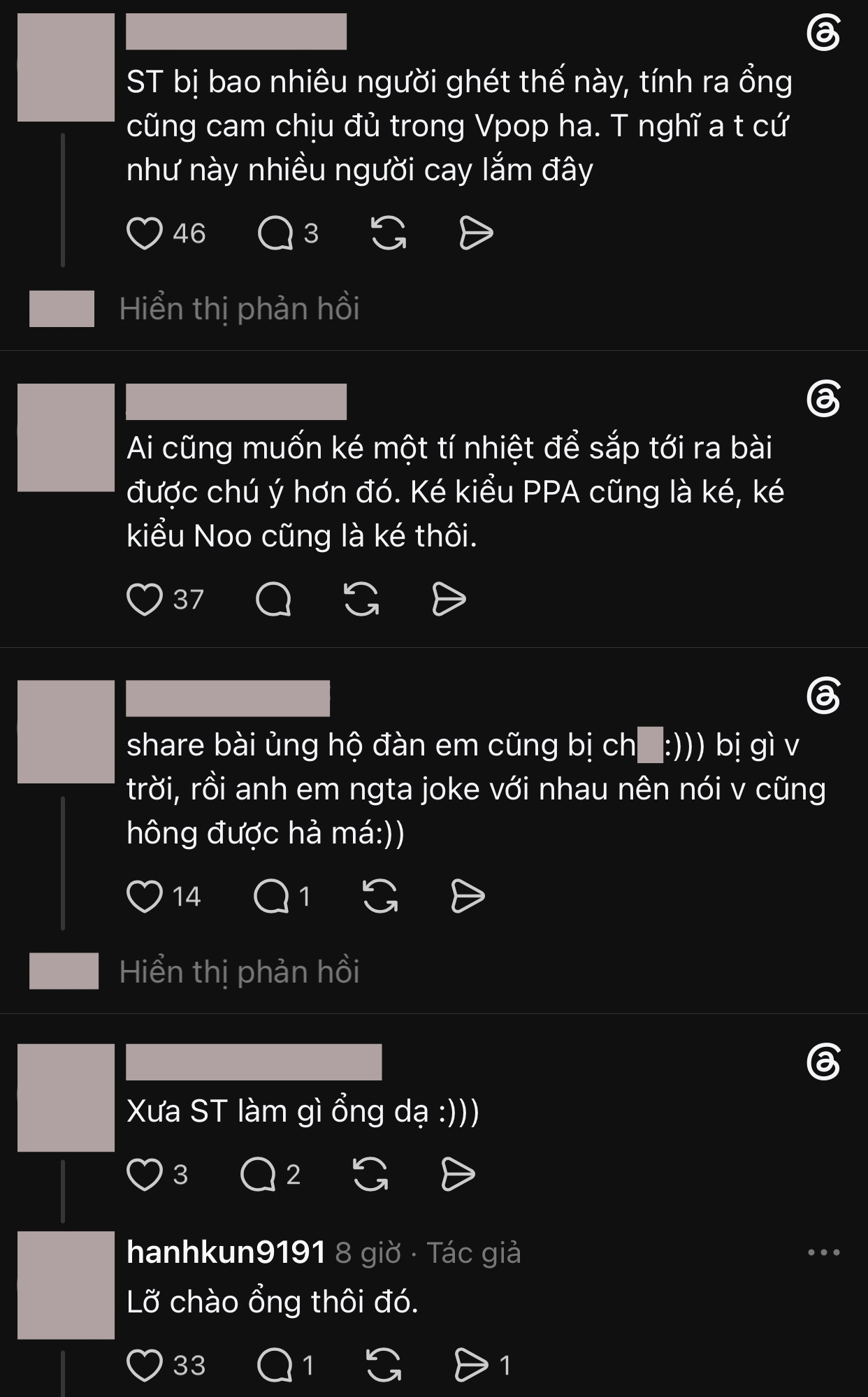 Noo Phước Thịnh nghi "đ&aacute; xo&aacute;y" Sơn T&ugrave;ng, đ&aacute;p trả antifan khiến d&acirc;n t&igrave;nh sục s&ocirc;i tranh c&atilde;i- Ảnh 4.