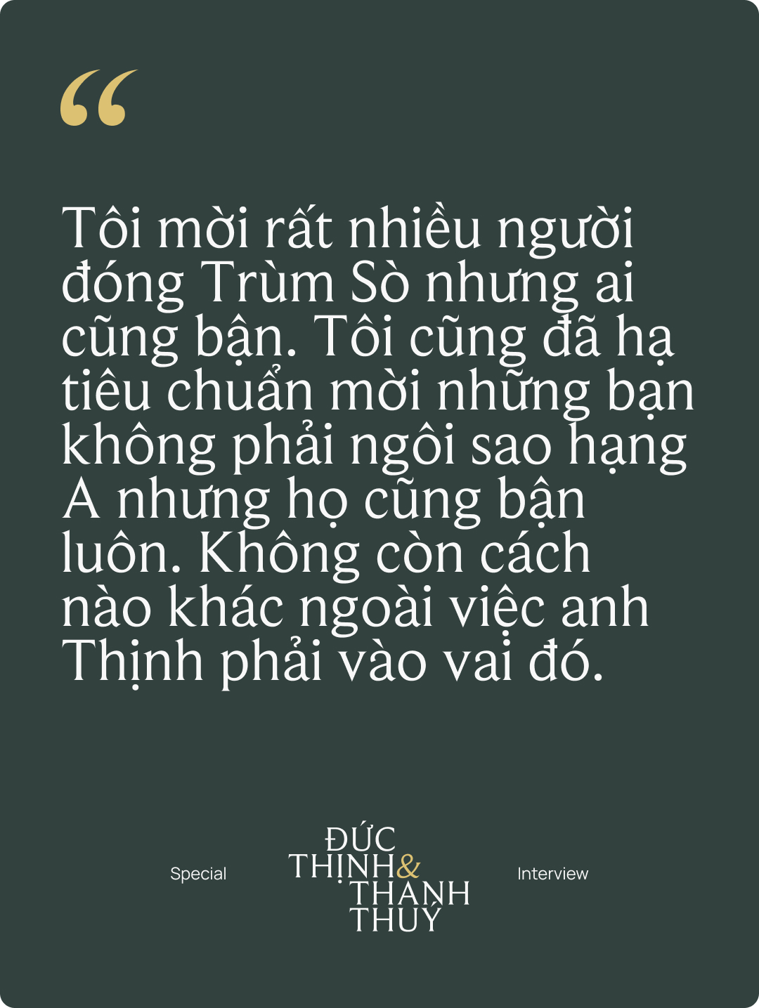 Thanh Thu&yacute;: T&ocirc;i đi&ecirc;n đầu v&agrave; căng thẳng v&igrave; phải t&igrave;m "người y&ecirc;u" cho Đức Thịnh- Ảnh 12.