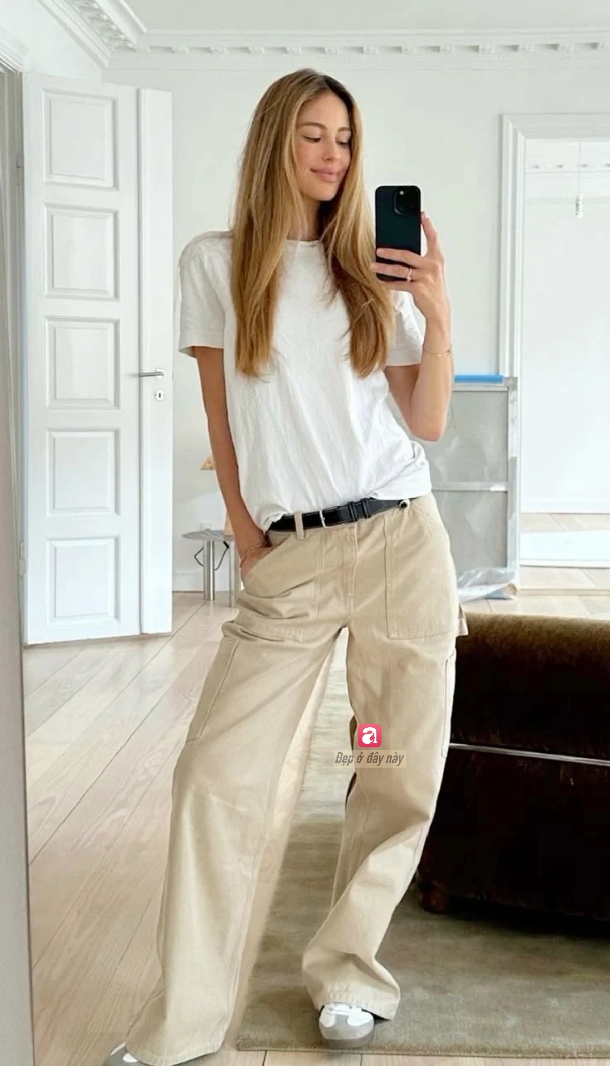 Nh&igrave;n đơn giản nhưng kh&ocirc;ng tầm thường: Đ&acirc;y l&agrave; tinh thần quiet luxury của quần kaki- Ảnh 7.