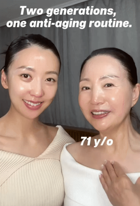 Mẹ 71 tuổi, con g&aacute;i 43 tuổi m&agrave; da dẻ vẫn căng mịn, hồng h&agrave;o: B&iacute; quyết nằm ở c&aacute;ch d&ugrave;ng retinol &iacute;t người để &yacute;- Ảnh 1.