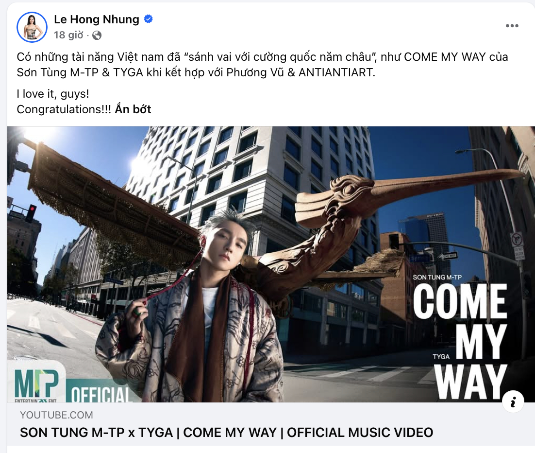 Diva nức tiếng l&agrave;ng nhạc nhận x&eacute;t Sơn T&ugrave;ng M-TP: &ldquo;T&agrave;i năng Việt Nam s&aacute;nh vai với cường quốc năm ch&acirc;u&rdquo;- Ảnh 1.