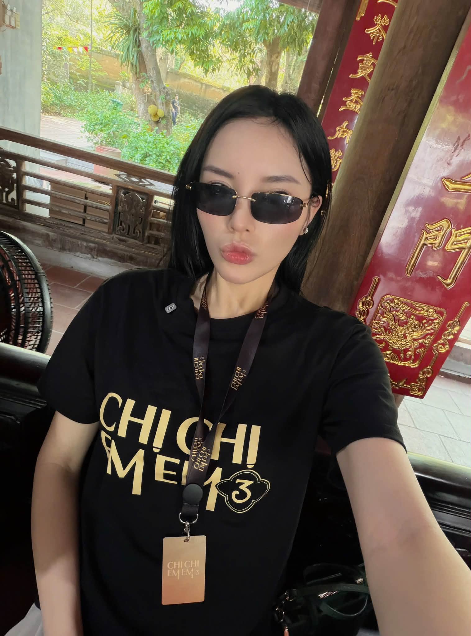 Lộ diện mỹ nh&acirc;n v&agrave;o vai Thị Mầu: 2 lần đăng quang Hoa hậu, nhan sắc giống nguy&ecirc;n t&aacute;c đến 90%- Ảnh 5.