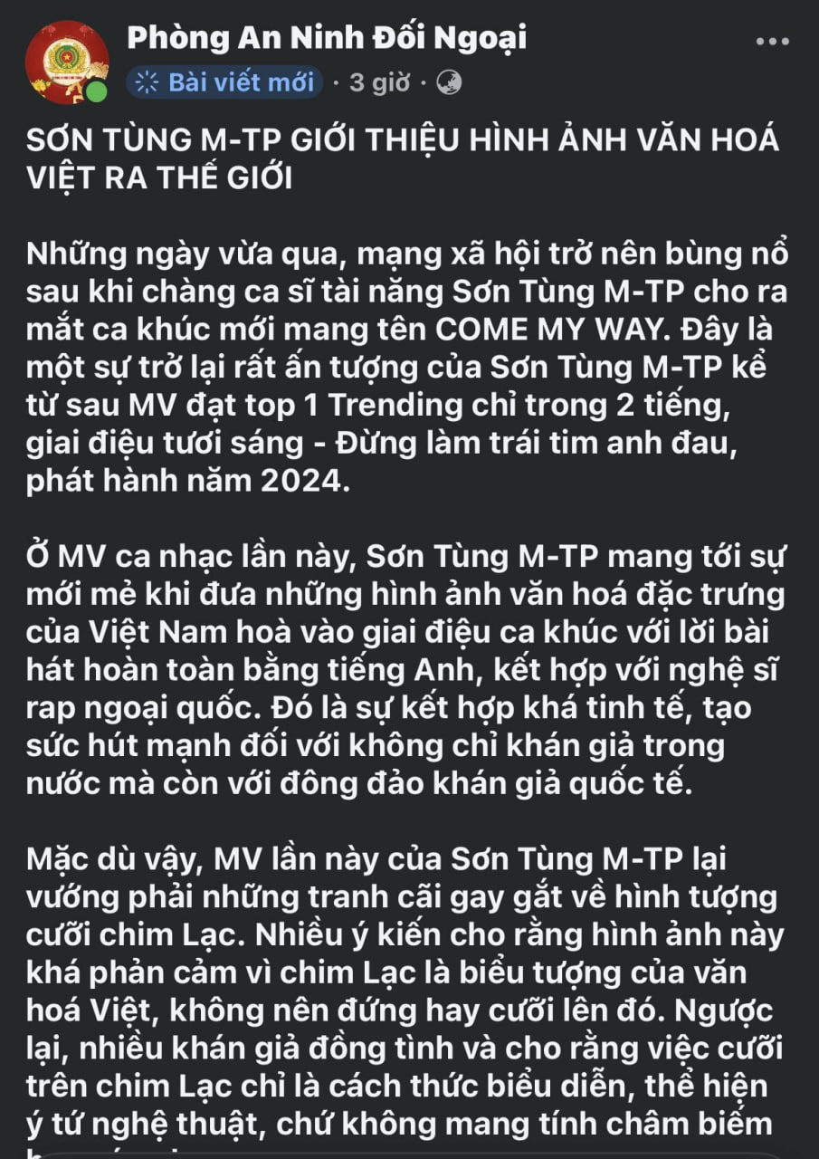 Sơn T&ugrave;ng M-TP được ủng hộ- Ảnh 2.