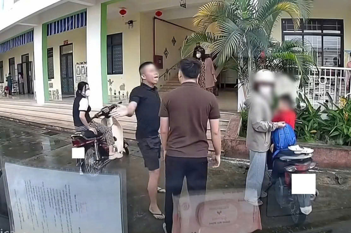 Danh tính người đàn ông hung hăng tát shipper tại trường mầm non ở Bắc Ninh- Ảnh 2.