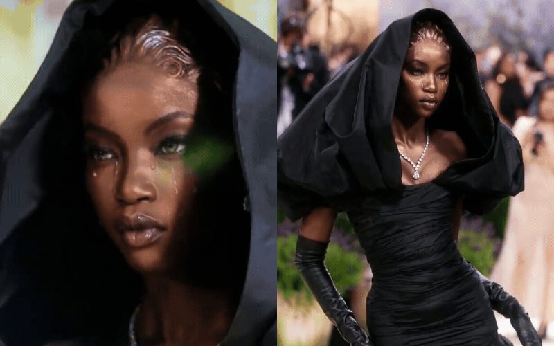 Giọt lệ đ&oacute;ng băng của &ldquo;ngọc trai đen&rdquo; l&agrave;ng mốt: M&agrave;n xuất hiện tĩnh lặng khiến Met Gala 2026 chấn động- Ảnh 6.