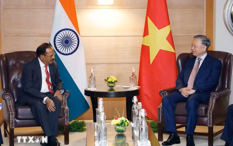 Lễ đ&oacute;n ch&iacute;nh thức Tổng B&iacute; thư, Chủ tịch nước T&ocirc; L&acirc;m thăm cấp Nh&agrave; nước Cộng h&ograve;a Ấn Độ- Ảnh 11.