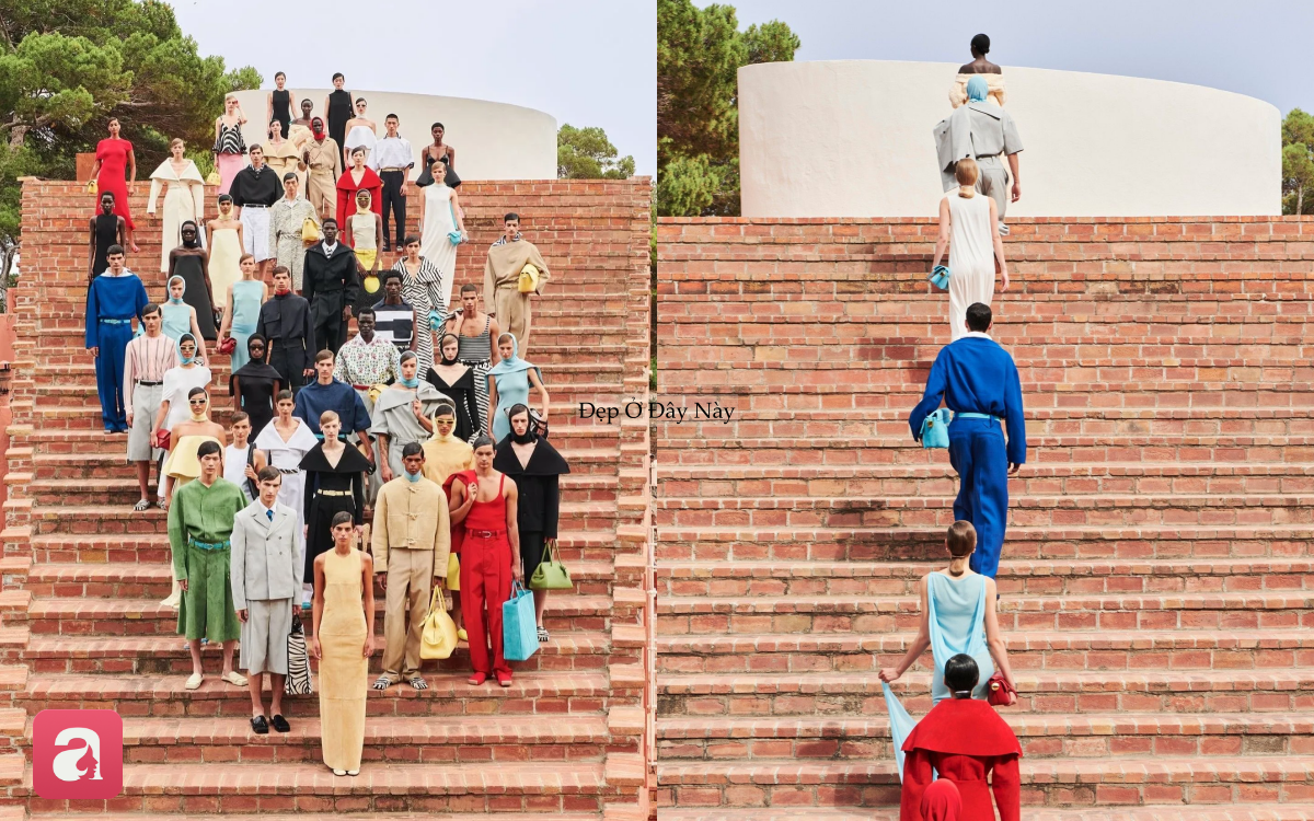 Kỳ c&ocirc;ng như Jacquemus: Show diễn n&agrave;o cũng đẹp xuất sắc như t&aacute;c phẩm nghệ thuật giữa thi&ecirc;n nhi&ecirc;n- Ảnh 6.