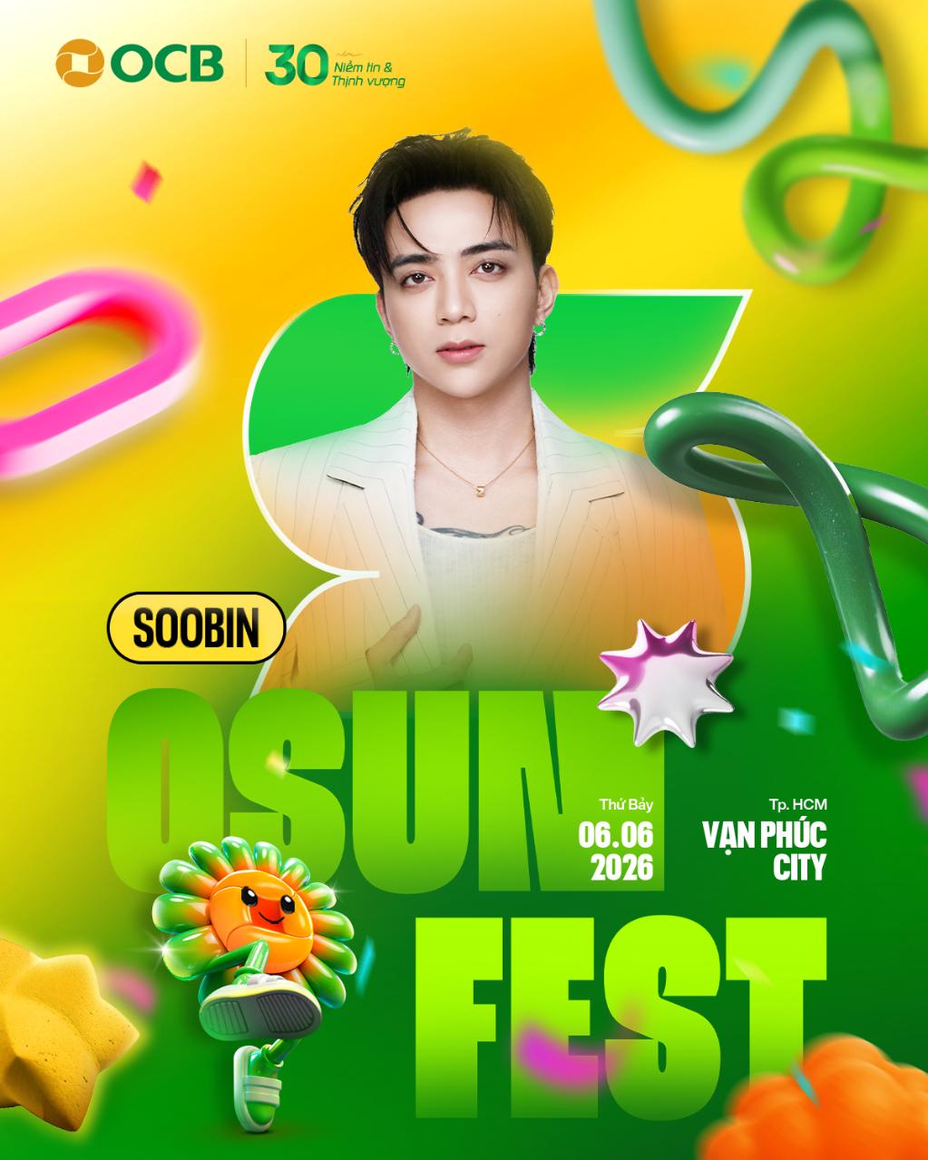 OSUNFEST 2026 mở b&aacute;n v&eacute;: Chủ thẻ OCB c&oacute; lợi thế &ldquo;chốt slot&rdquo; trước, fandom chuẩn bị sẵn s&agrave;ng - Ảnh 2.