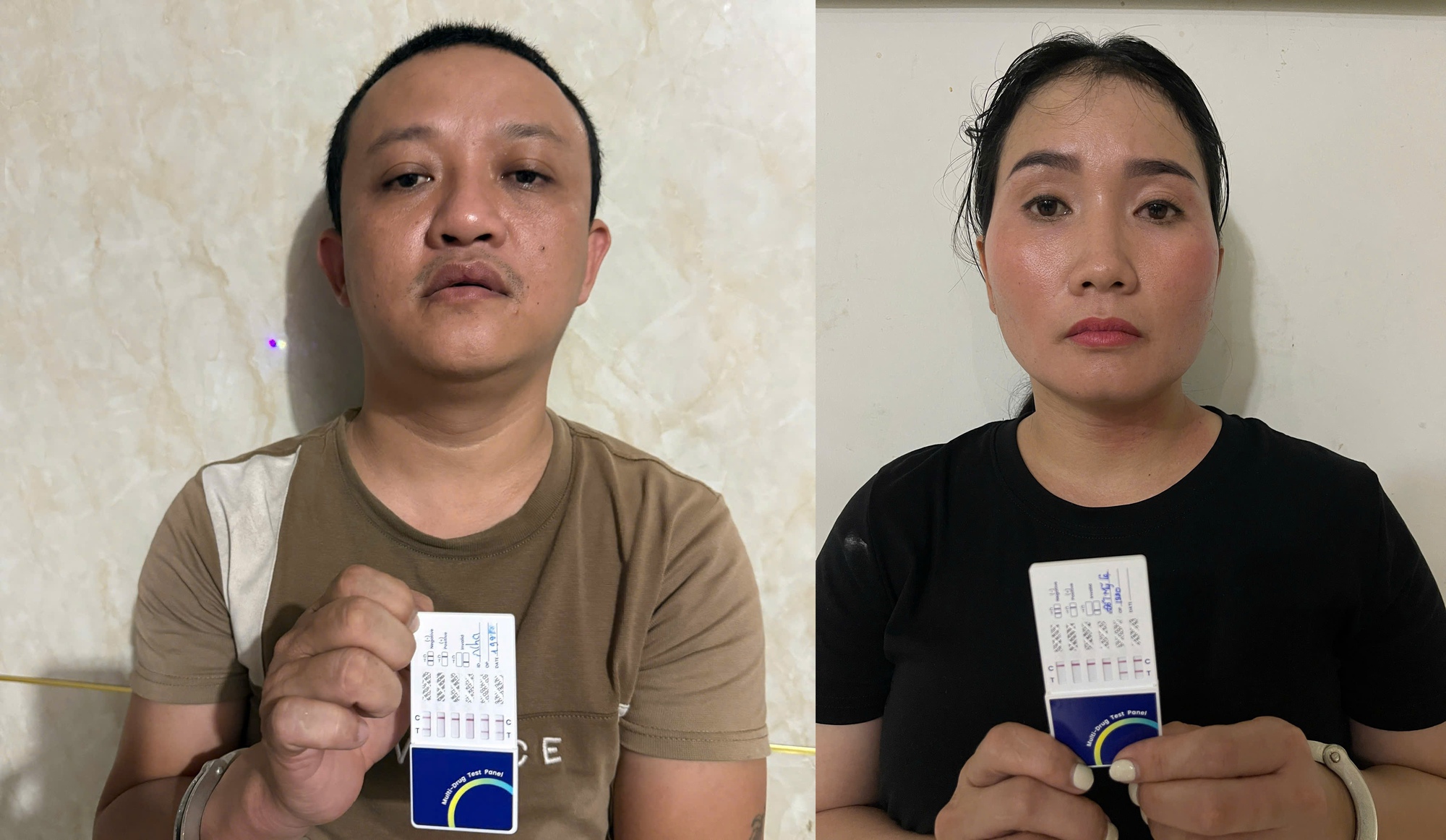 Tạm giữ h&igrave;nh sự Đỗ Thị Mỹ Lệ, kh&aacute;m x&eacute;t khẩn cấp nơi ở B&ugrave;i Đức Huy- Ảnh 2.