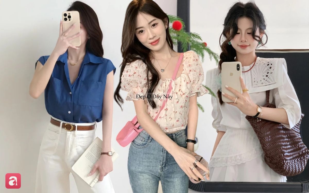 4 mẫu &aacute;o đậm chất thanh lịch m&agrave; vẫn si&ecirc;u cấp m&aacute;t mẻ, nhất định phải c&oacute; trong m&ugrave;a h&egrave; - Ảnh 1.