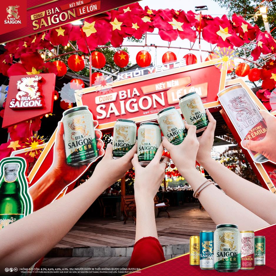 H&agrave;ng ngh&igrave;n người c&ugrave;ng Bia Saigon Kết N&ecirc;n Lễ Lớn&rdquo; với chuỗi sự kiện b&ugrave;ng nổ tại TP. Hồ Ch&iacute; Minh v&agrave; Cần Thơ - Ảnh 4.